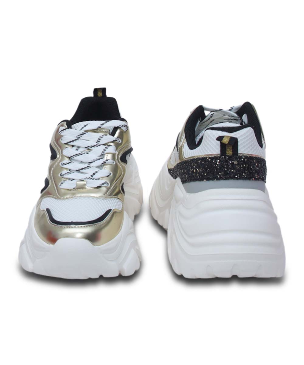 Hamster London Performer Gold Sneakers