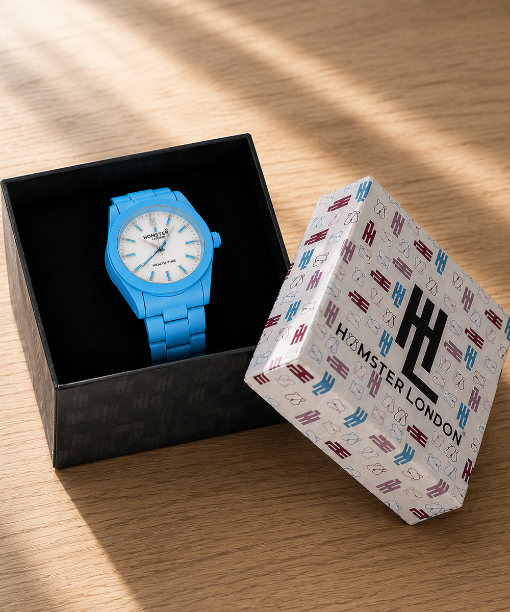 Hamster London High Candy Watch Blue