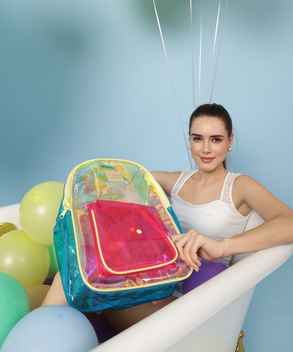 Hamster London Jelly Backpack Aqua