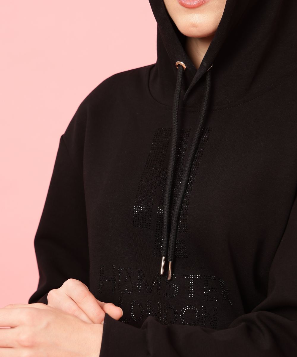 Hamster London Kolo Hoodie & Lowers Set Black