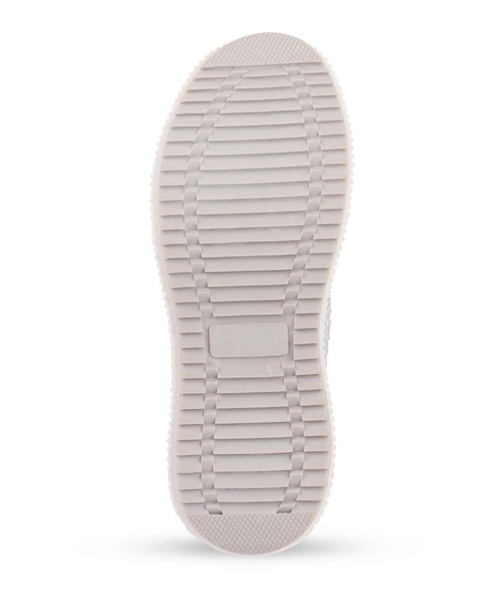 Hamster London Marcella Mesh Silver Party Sneakers