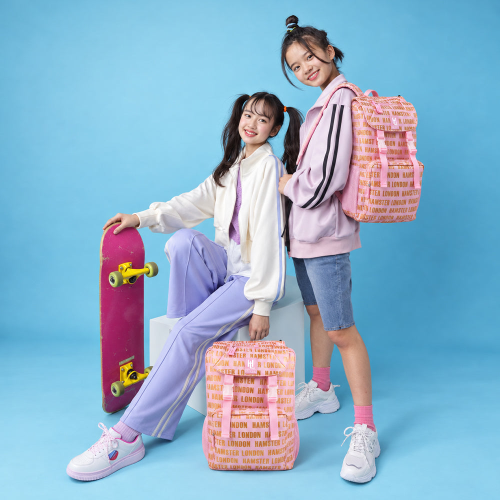 Hamster London Insider Jumbo Backpack Pink 18inch