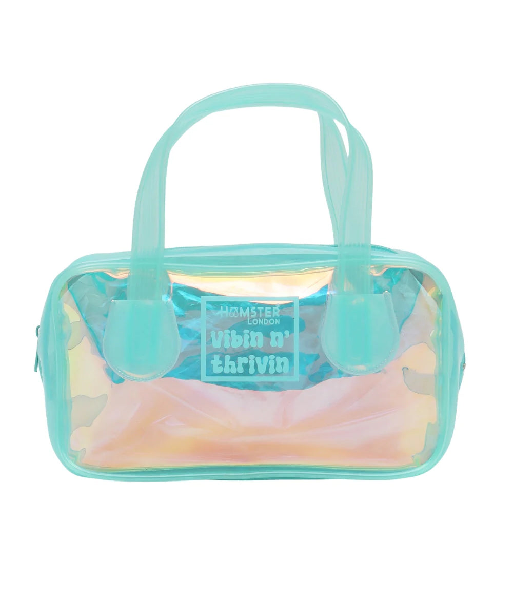 Hamster London Hampton Tote Small Aqua