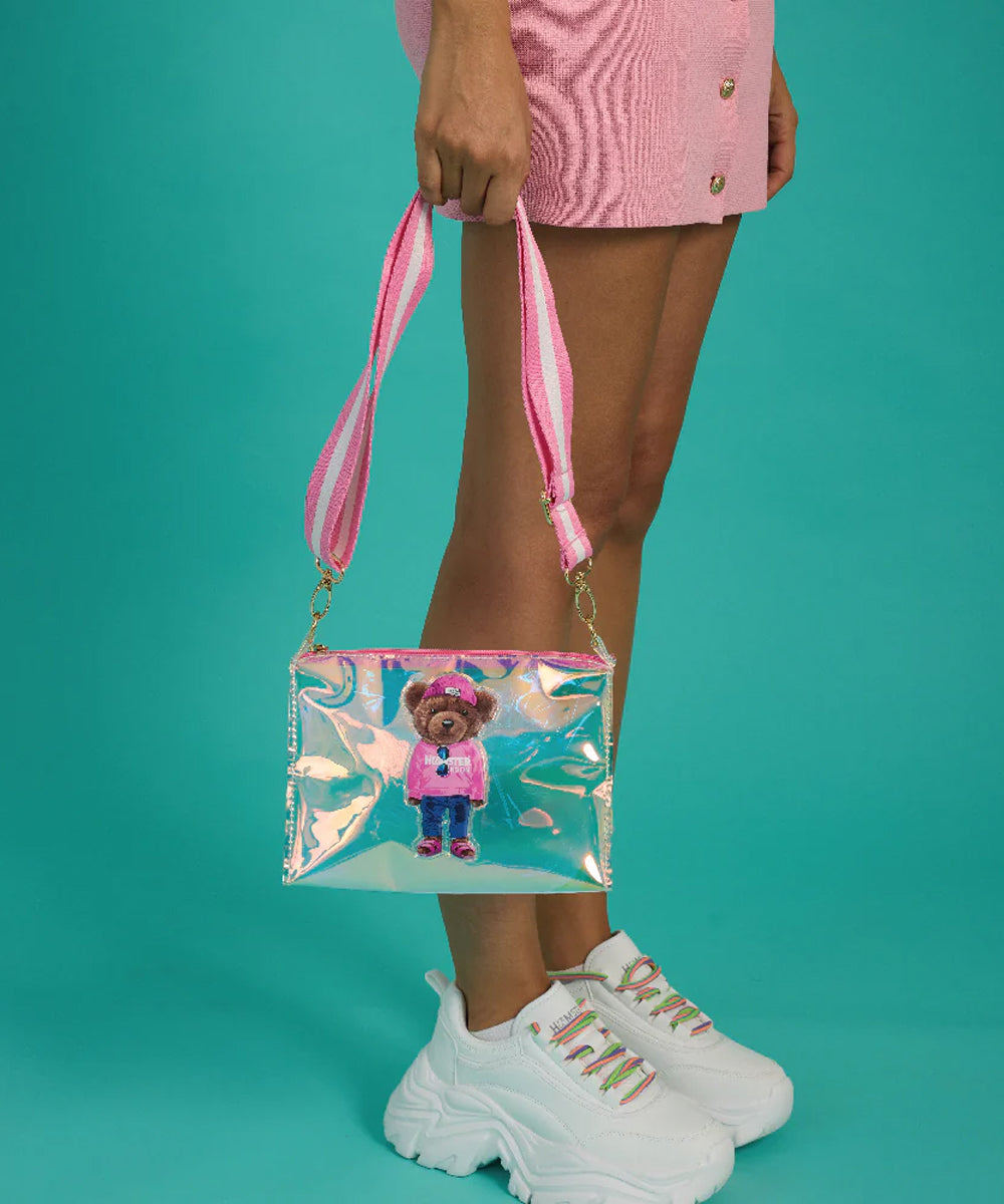 Hamster London Ted H Triangle Sling Pink