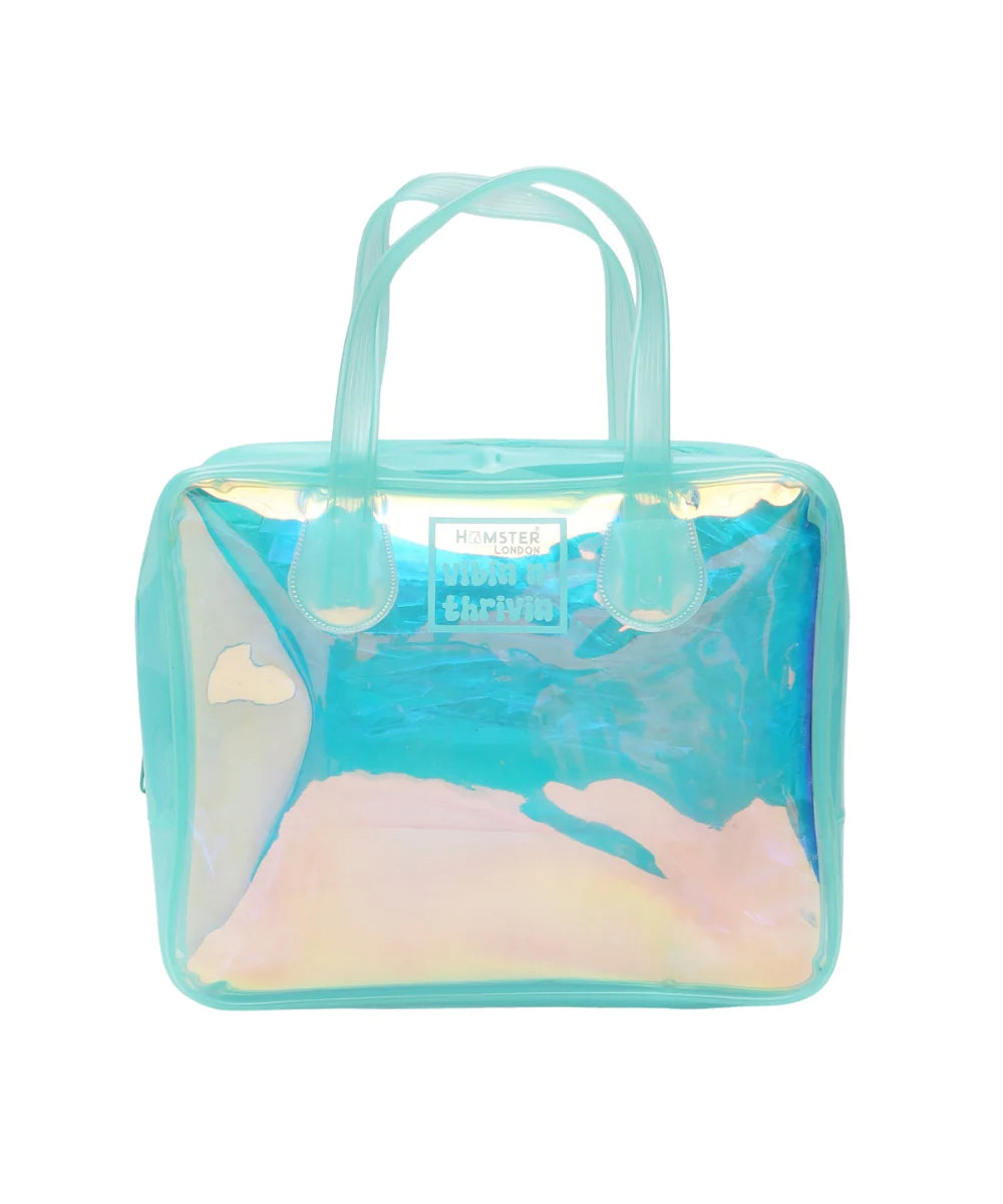 Hamster London Hampton Tote Large Aqua