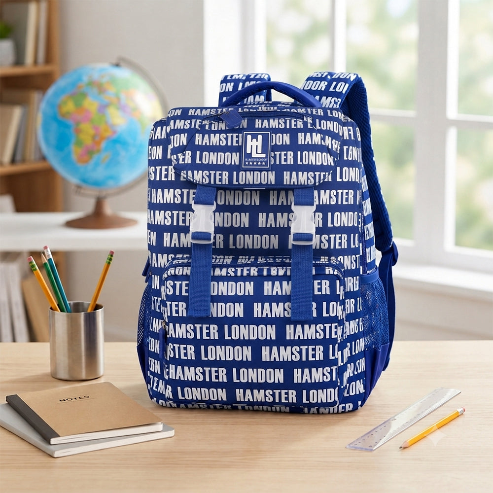 Hamster London Insider Jumbo Backpack Blue 18inch