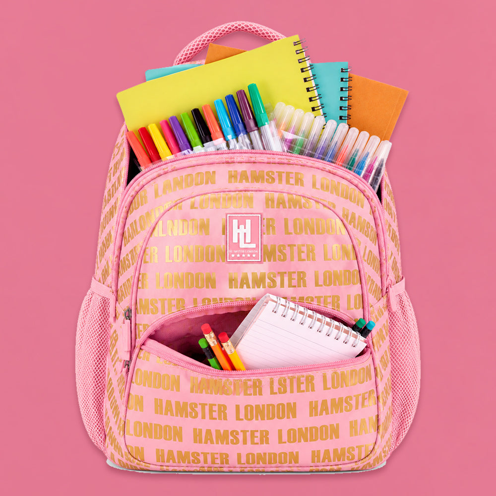 Hamster London Insider Backpack Pink 16inch