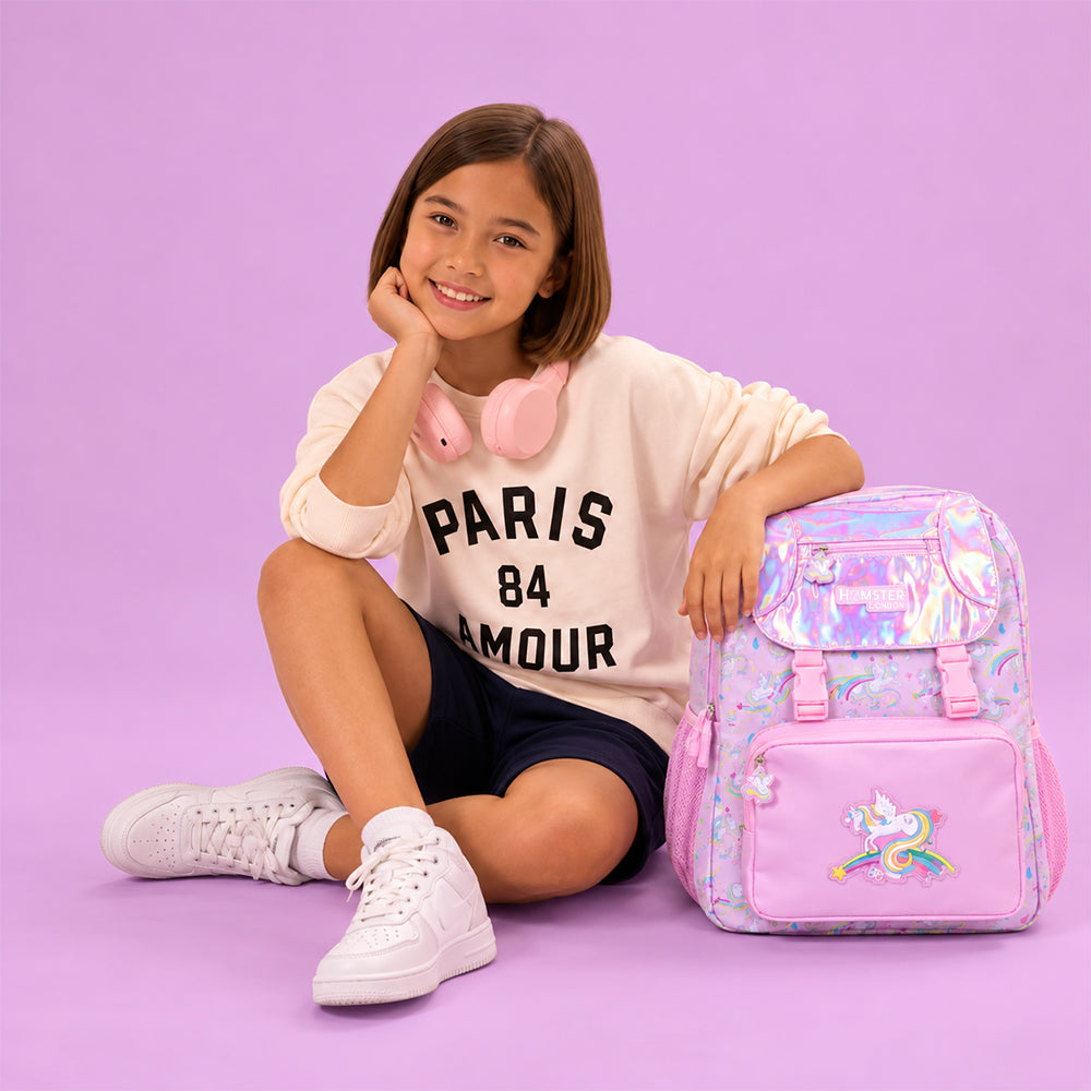 Hamster London Perky Unicorn Backpack Jumbo