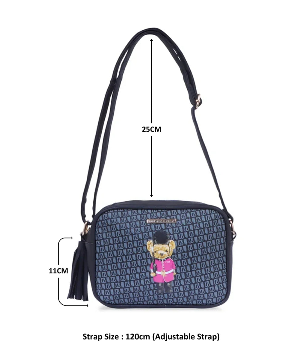 Hamster London Ted H Limited Edition Cam Sling Black