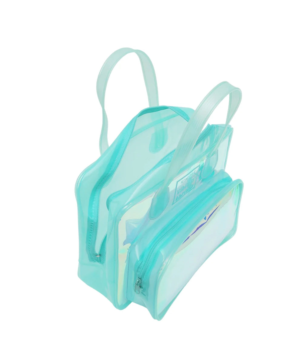 Hamster London Hampton Tote Medium Aqua