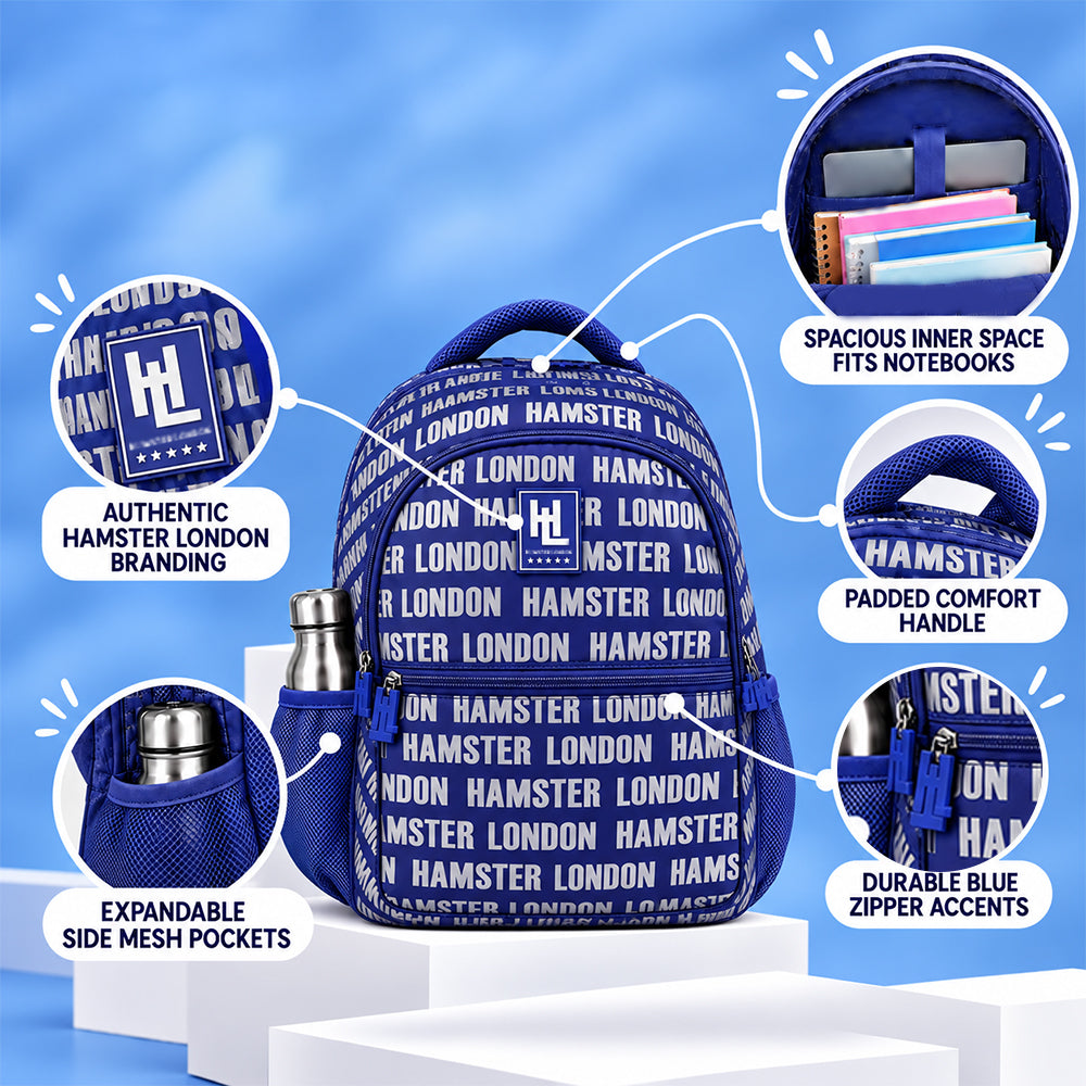 Hamster London Insider Backpack Blue 16inch
