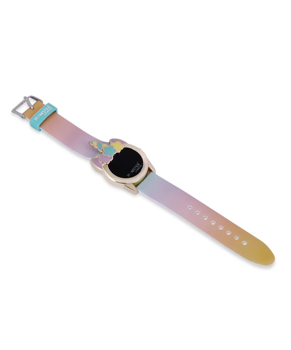 Hamster London Unicorn Princess Metal Flurry Purple Watch