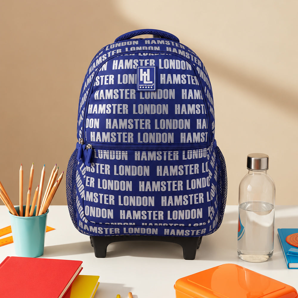 Hamster London Insider Trolley Bag Blue 16inch