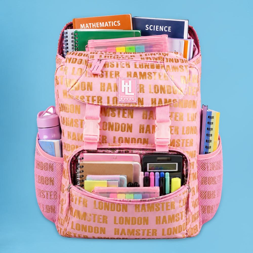 Hamster London Insider Jumbo Backpack Pink 18inch