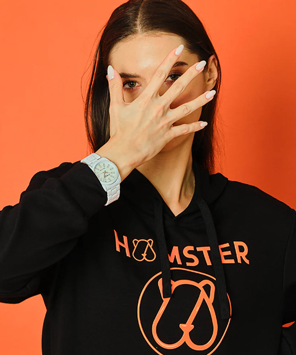 Hamster London High Candy Watch White