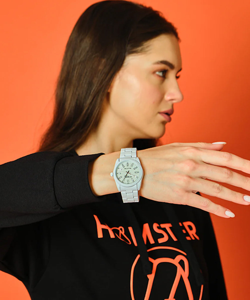 Hamster London High Candy Watch White
