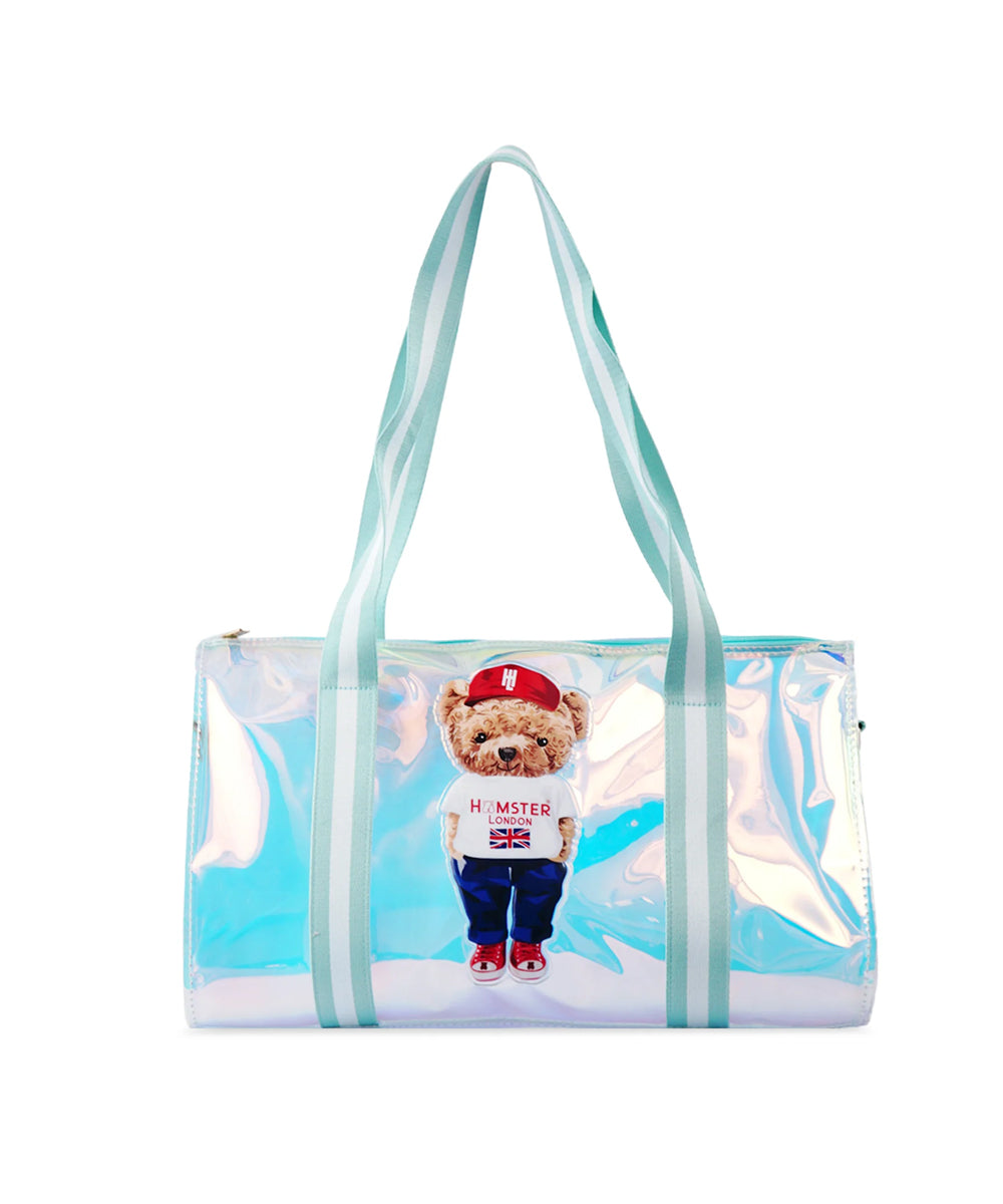Hamster London Ted H Triangle Duffle Aqua