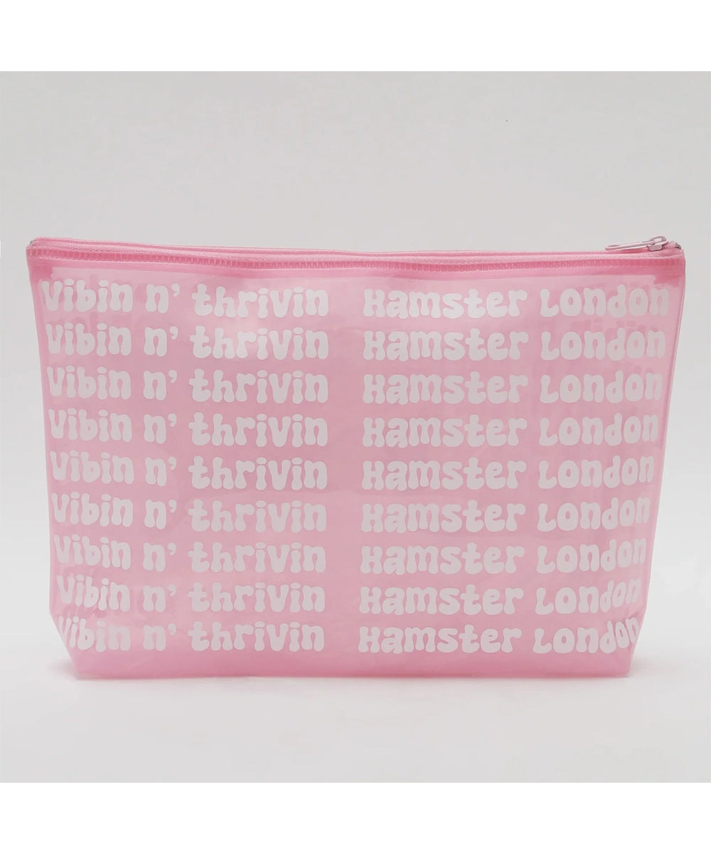 Hamster London Hampton PU Handle Tote Pink Combo