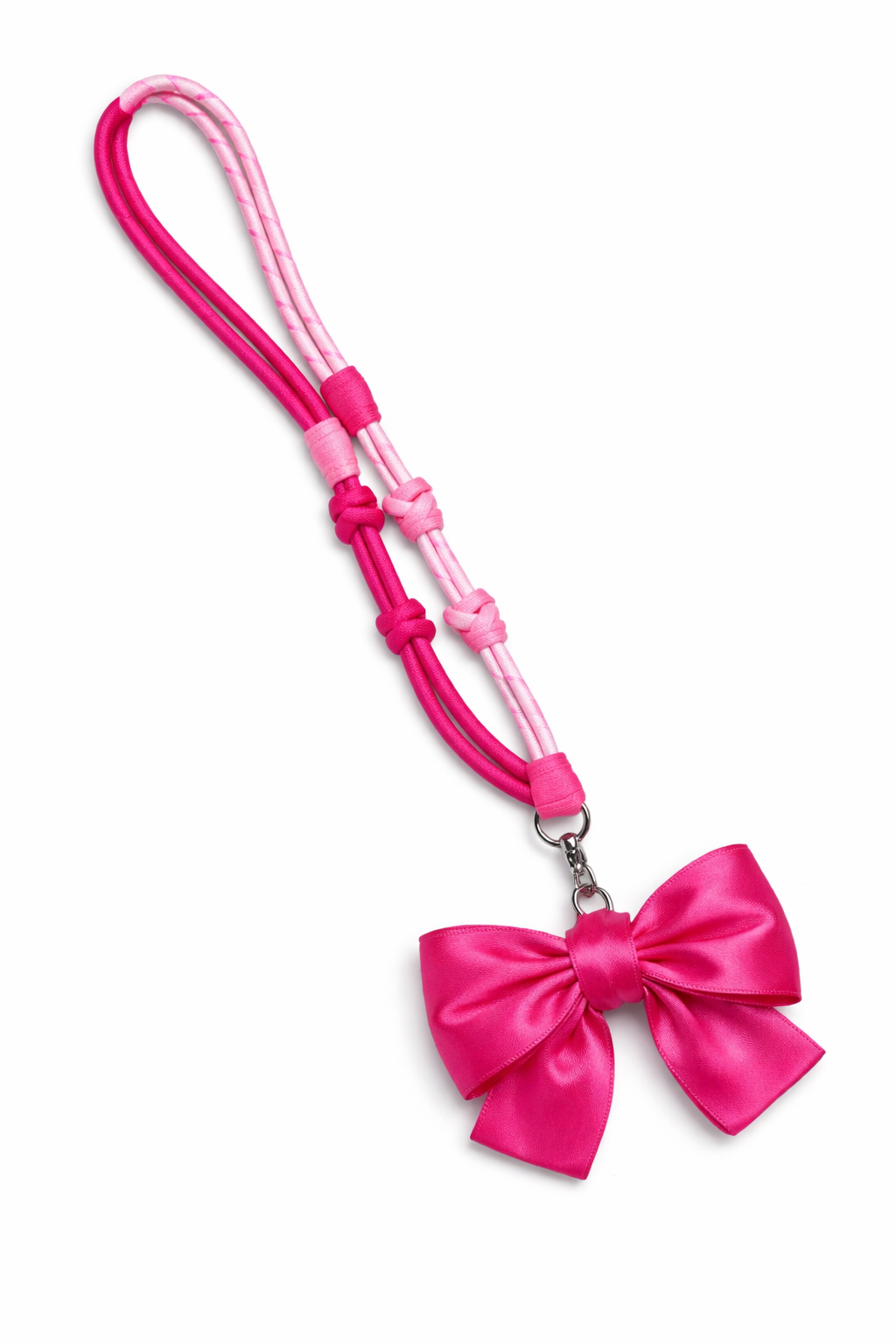 Hamster London Luxe Pink Bow Smile Phone Sling