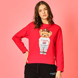 Hamster London Sweatshirt Ted H Red