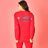 Hamster London Sweatshirt Ted H Red
