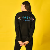 Hamster London Sweatshirt Ted H  Black