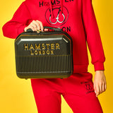 Hamster London High Candy Collection Vanity Bag Black 14In
