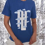 HL Up in The Sky Cloud Co-ord Blue with White Lower