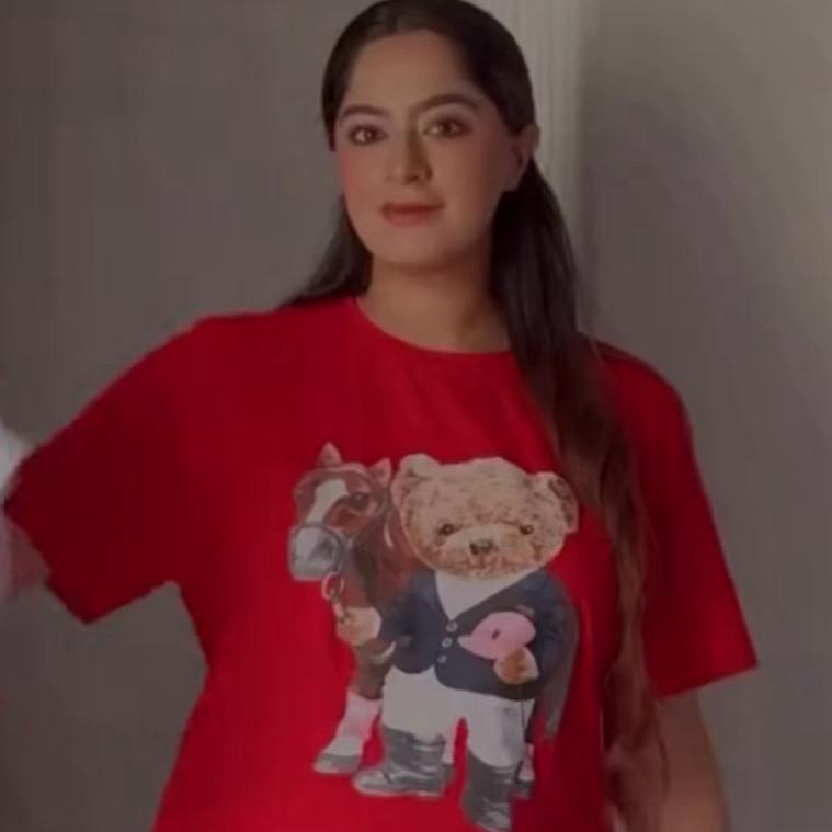 Hamster London Ted H Equestrian T-Shirt Red