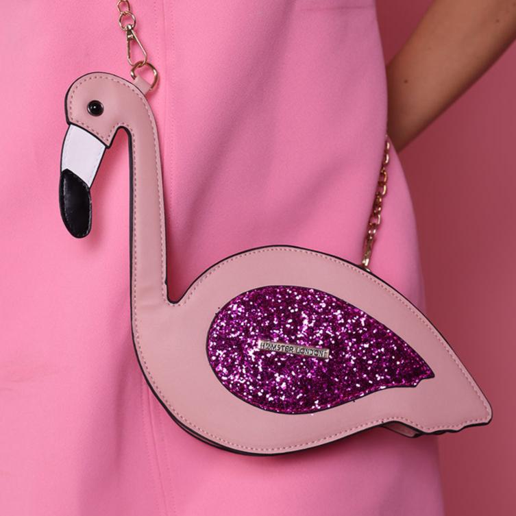 Hamster London Funk Flamingo Sling Bag