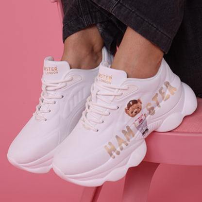 Hamster London Ted H Party Sneakers Gold