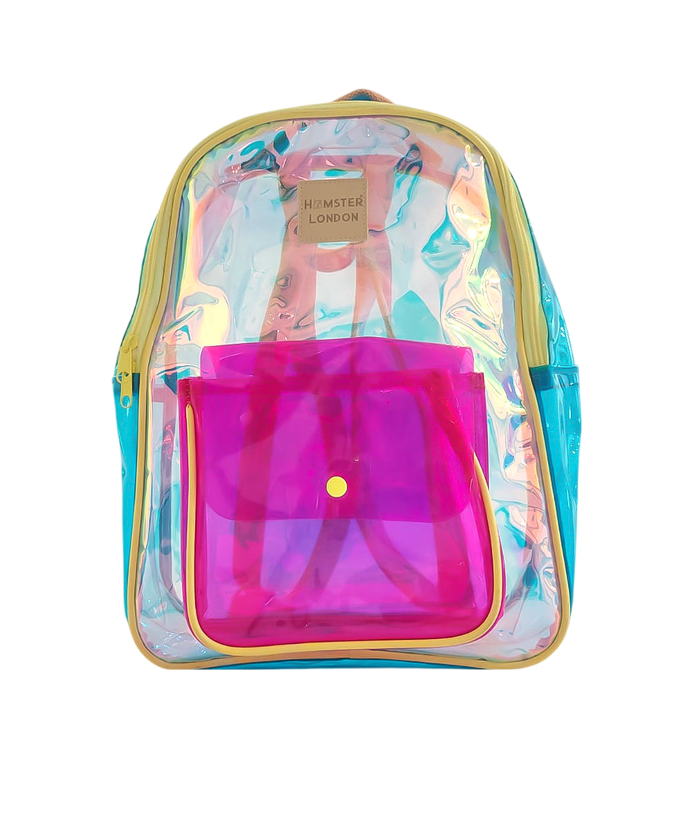 Hamster London Jelly Backpack Pink