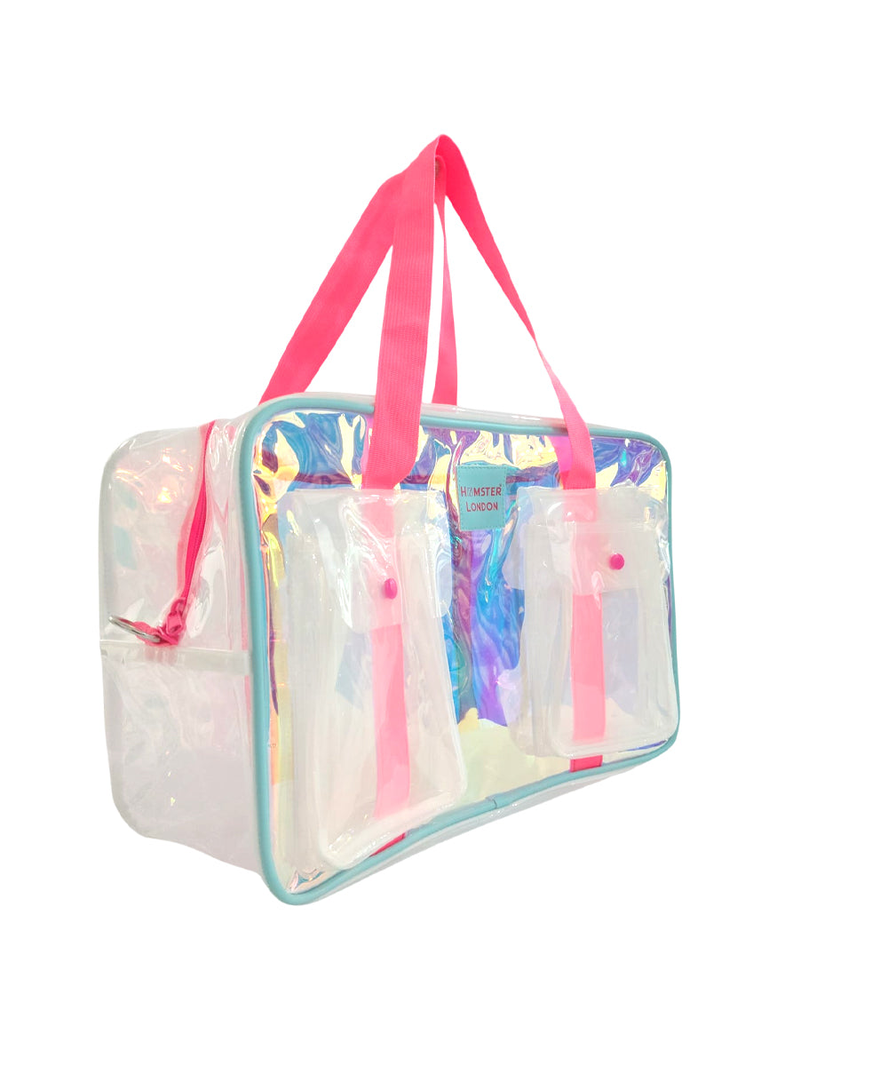Hamster London Jelly Duffle White