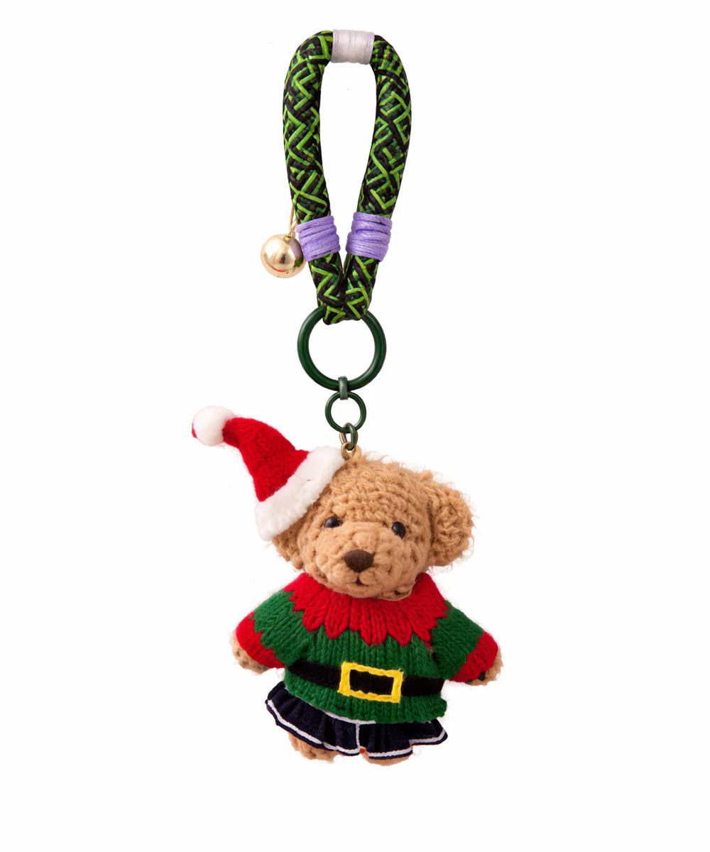 Hamster London Luxe Soft Elf Bear Bag Charm