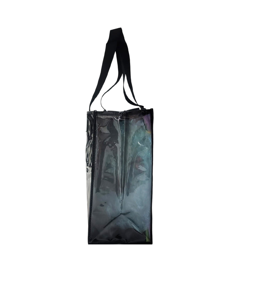 Hamster London Shiny Classic Don't Rush Me Tote Bag Black