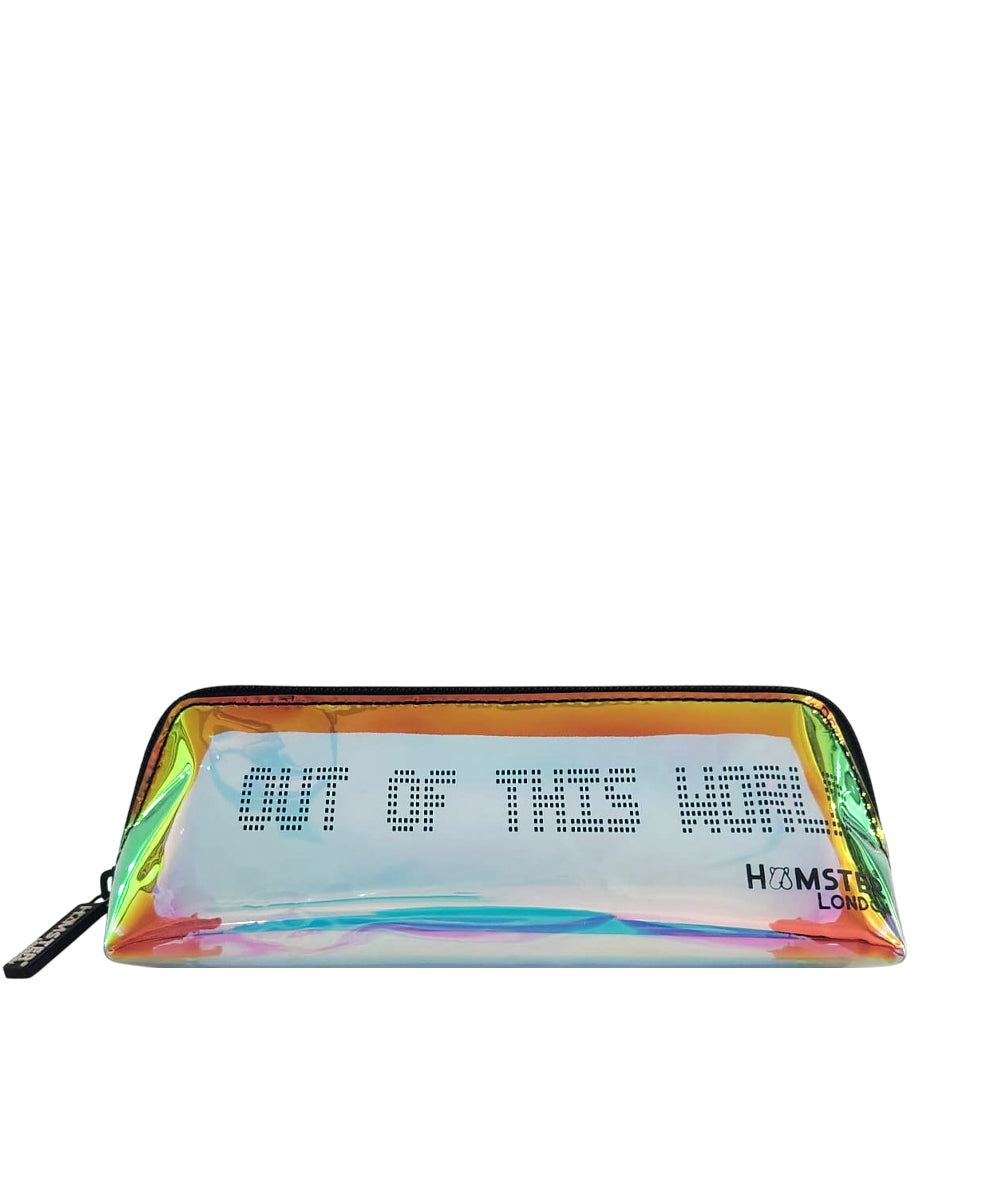 Hamster London Shiny Classic Out Of This World Pouch Black