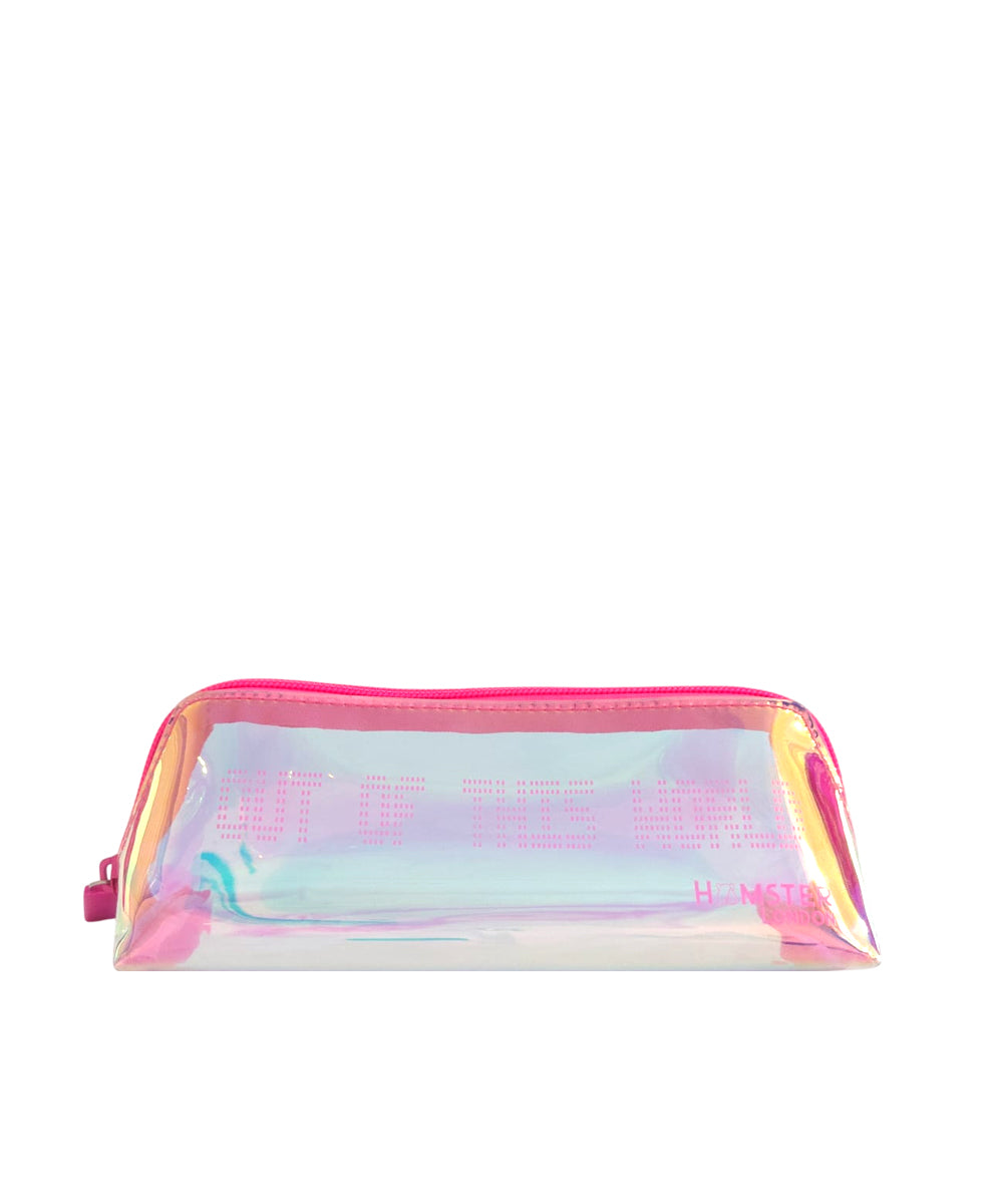 Hamster London Shiny Classic Out Of This World Pouch Pink