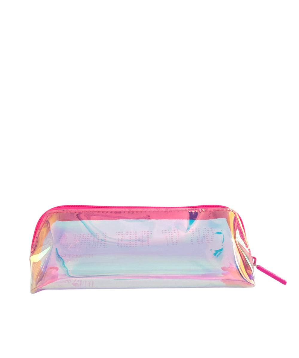 Hamster London Shiny Classic Out Of This World Pouch Pink