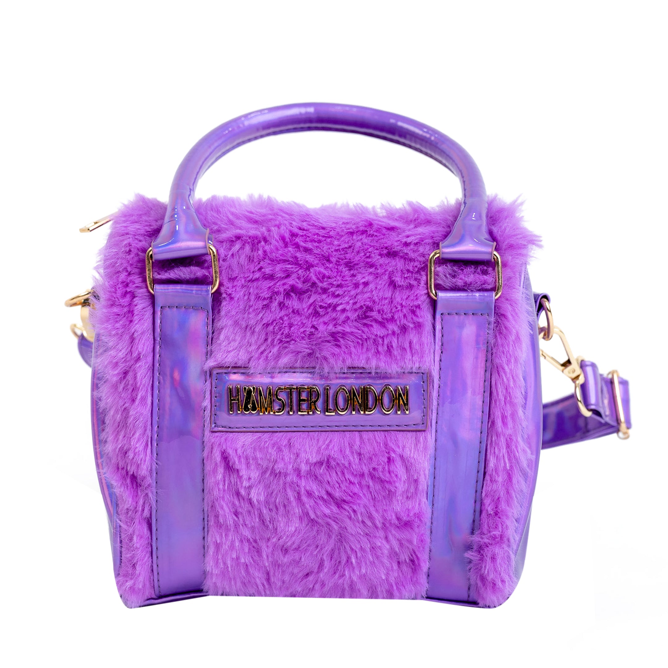 Hamster Fur Baby Sling Bag Purple