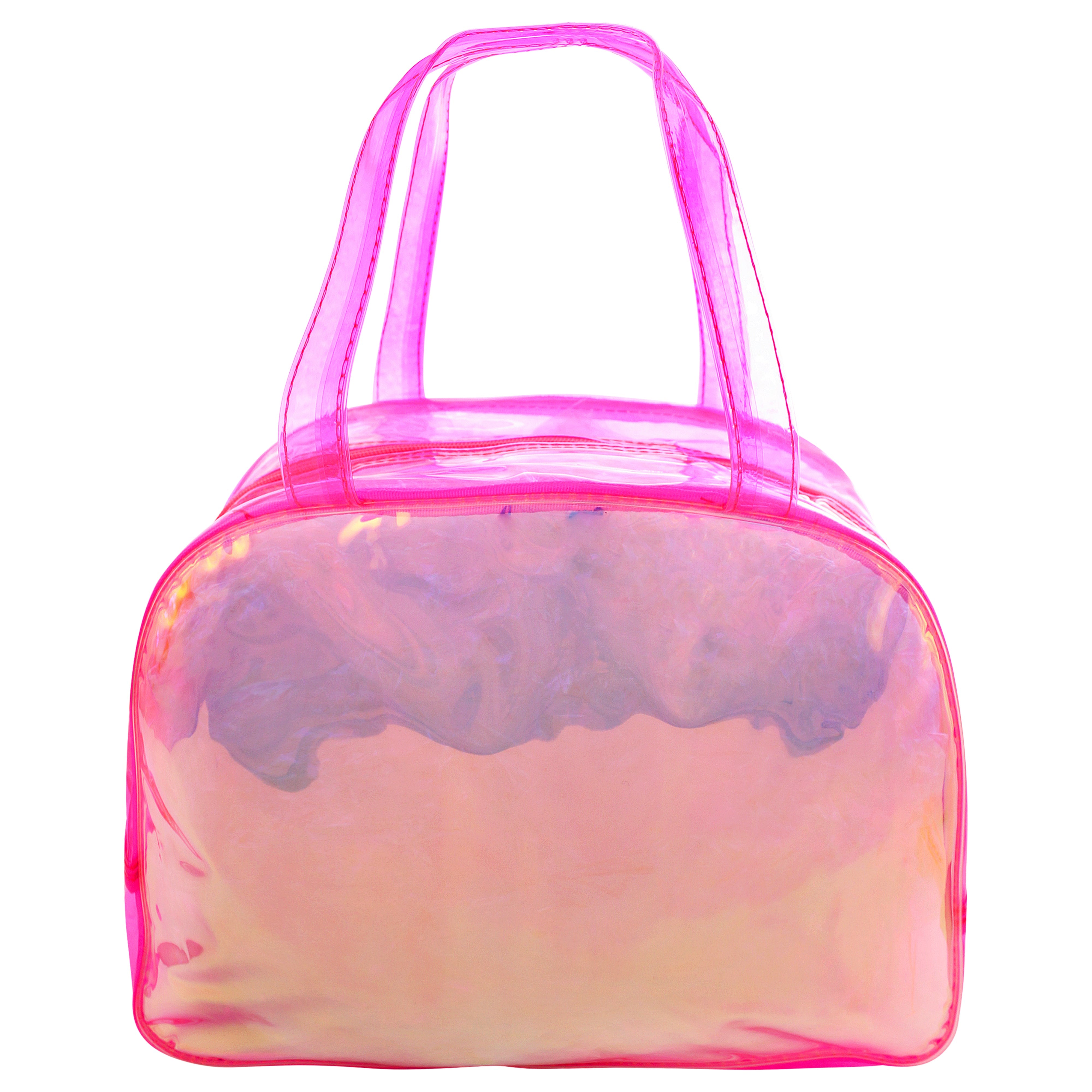 Hamster London Shiny Boston Bag Pink