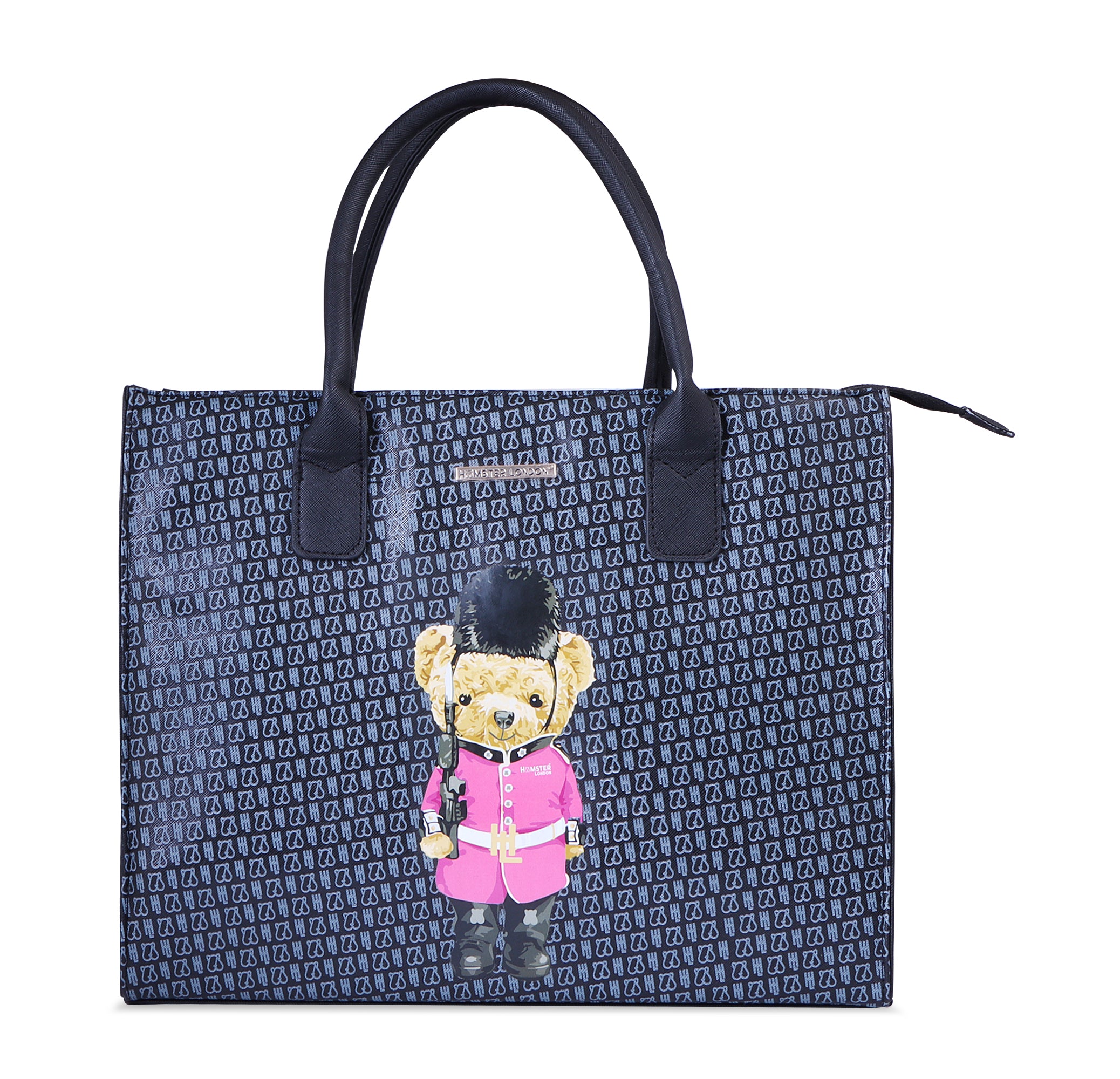 Hamster London Ted H Limited Edition Book Tote Black