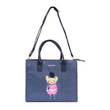 Hamster London Ted H Limited Edition Book Tote Black