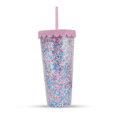 Hamster London Glitter Bomb Sipper Pink