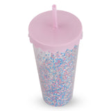 Hamster London Glitter Bomb Sipper Pink