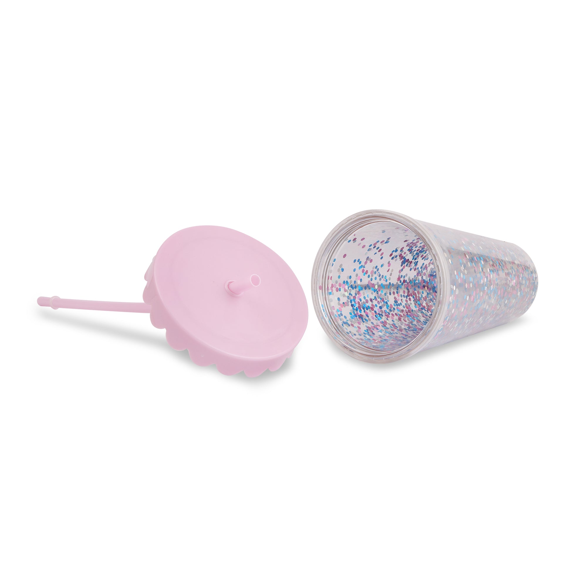 Hamster London Glitter Bomb Sipper Pink