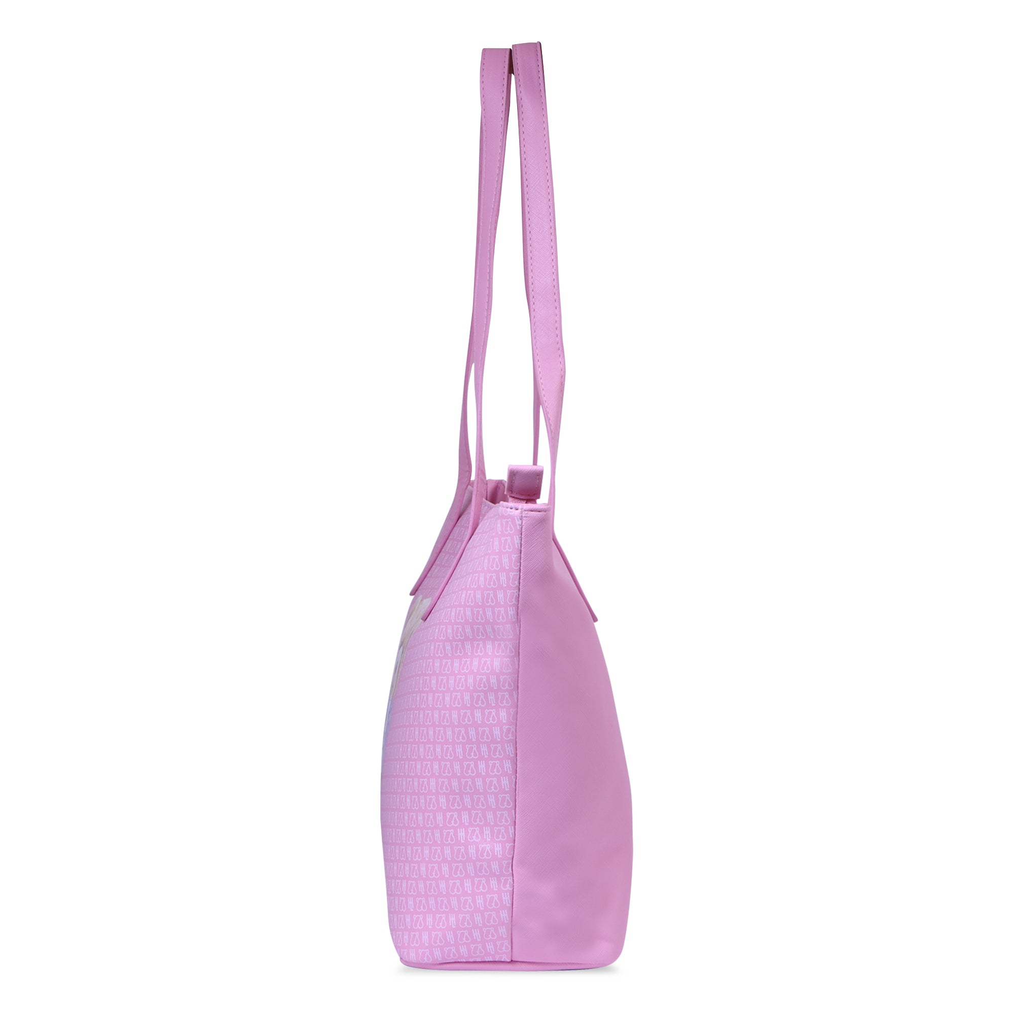 Hamster London Ted H Limited Edition PU Duffle + Tote + Wallet Light Pink Combo