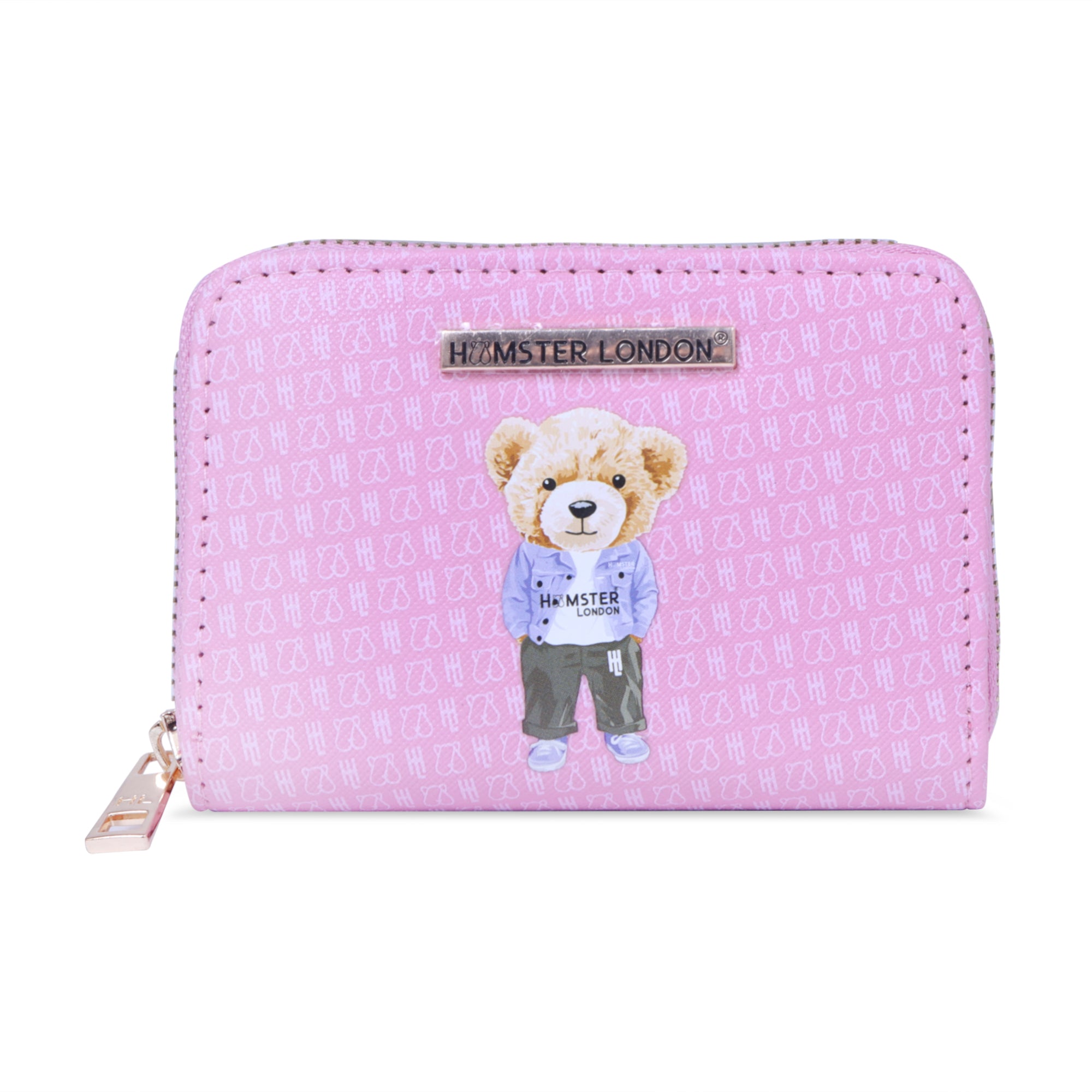 Hamster London TED H Limited Collection Small Wallet Light Pink