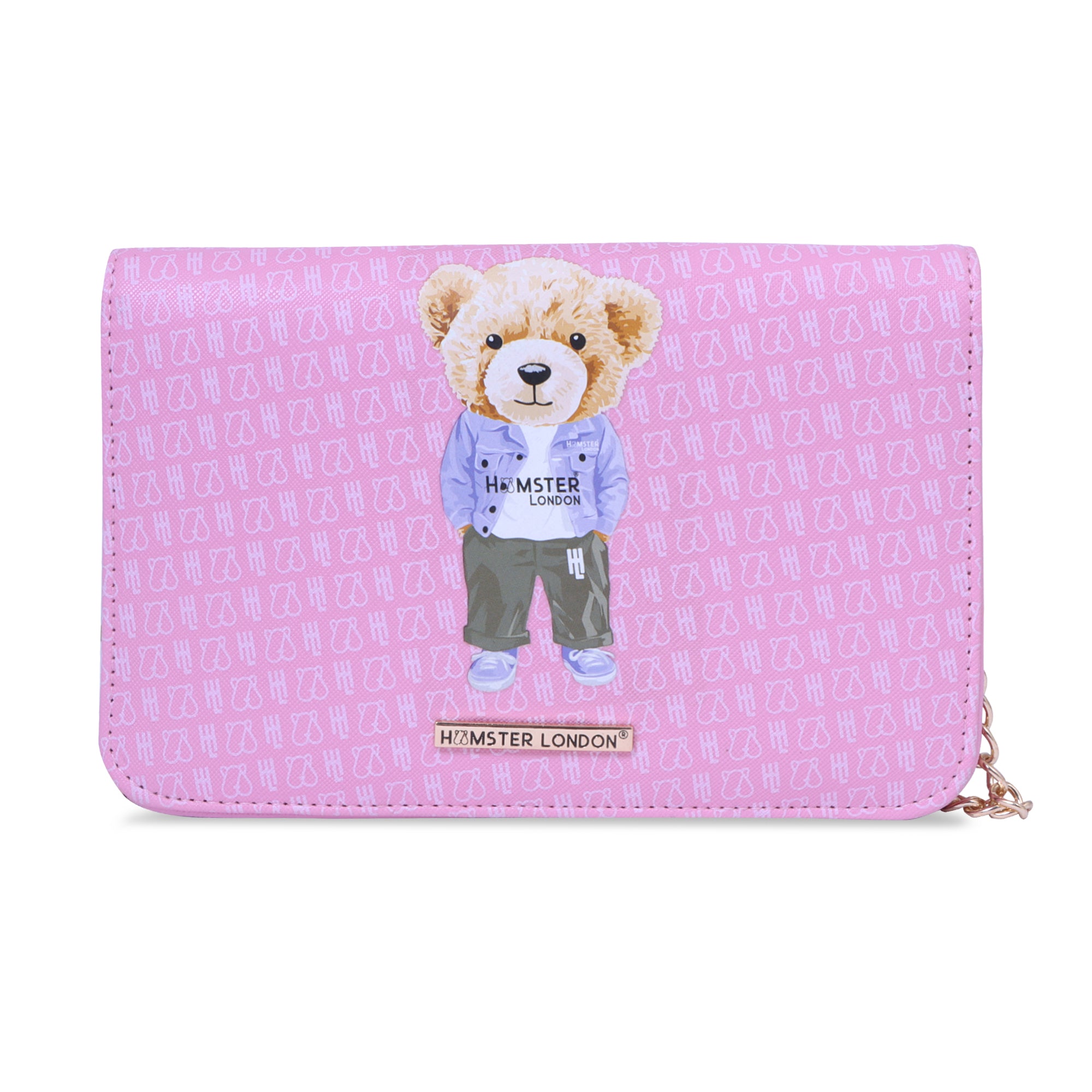 Hamster London Ted H Limited Edition Party Sling Light Pink