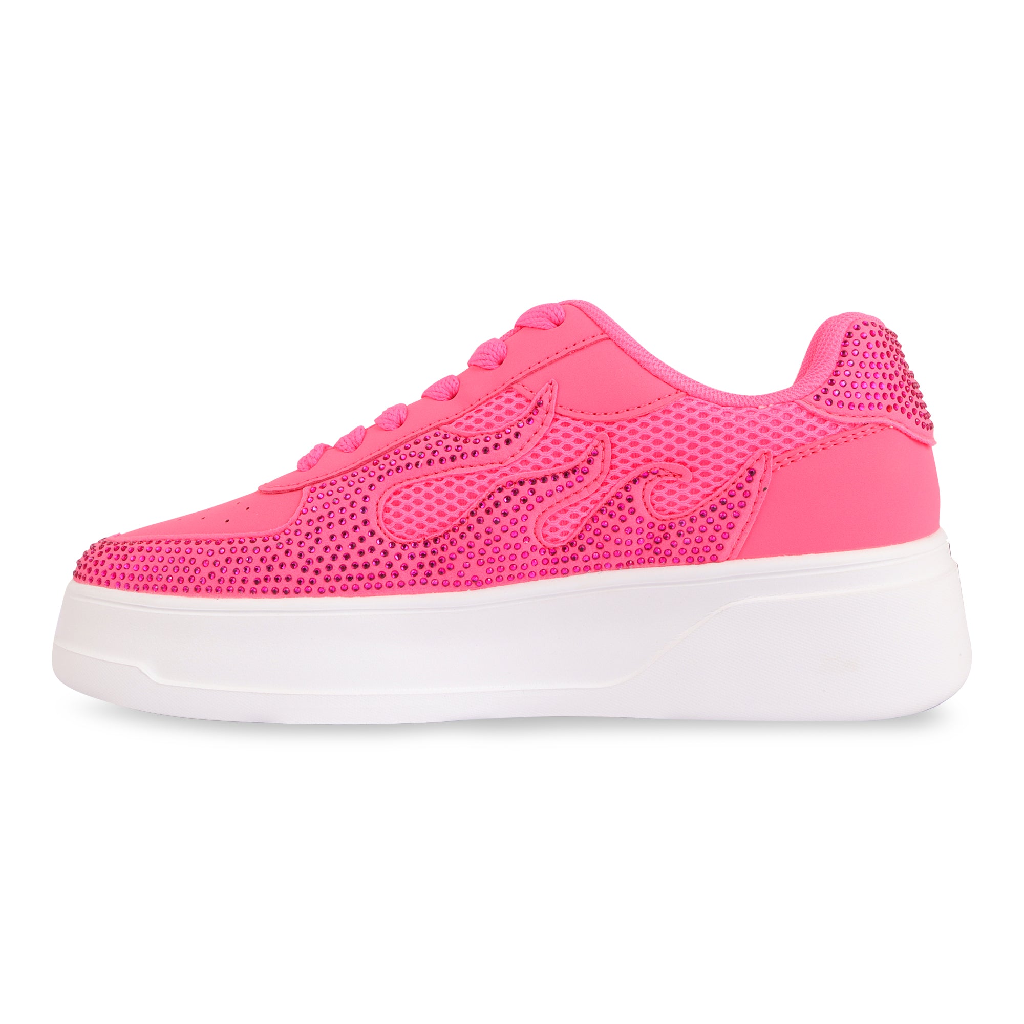 Hamster London Marcella Fire Hot Pink Party Sneakers