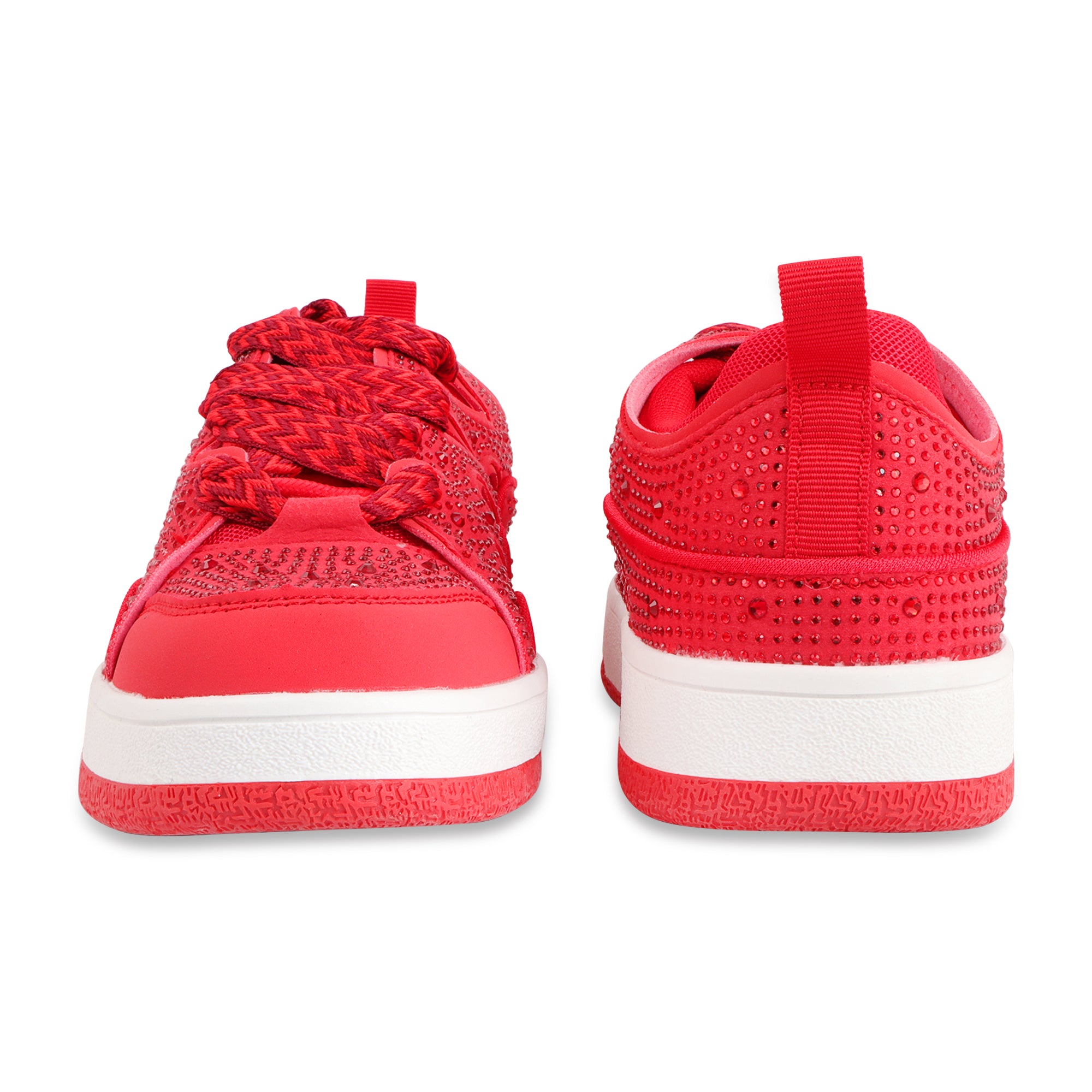 Hamster  London Neptune Party Red Sneakers